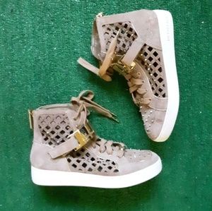 Michael Kors Spiked High Top Sneakers
